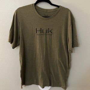 HUK Men's Crew Neck Short Sleeve Shirt